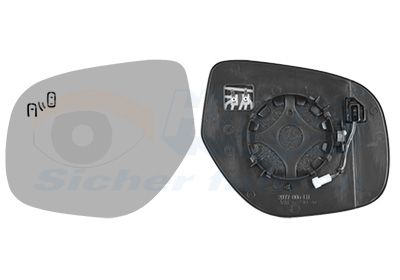 Sticla oglinda retrovizoare exterioara MITSUBISHI ASX (GA_W_) 1.8 (GA3W) benzina 139 cai VAN WEZEL 3204835