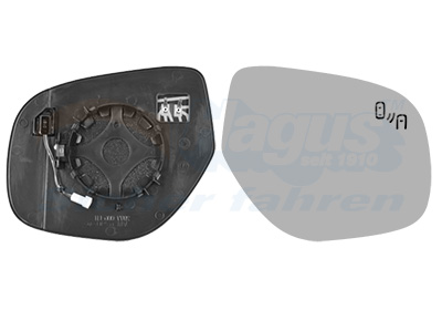 Sticla oglinda retrovizoare exterioara MITSUBISHI OUTLANDER II (CW_W) 3.0 AWD benzina 223 cai VAN WEZEL 3204836
