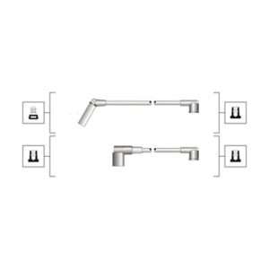 Set cablaj aprindere MITSUBISHI GALANT V (E1_A) 1.6 GLX (E11A) benzina 75 cai MAGNETI MARELLI 941319170117