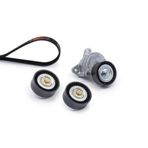 Set curea transmisie cu caneluri MITSUBISHI ASX (GA_W_) 2.0 MIVEC 4WD benzina 150 cai GATES K016PK2563