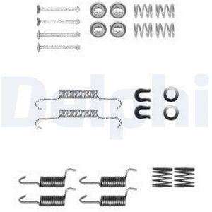 Set accesorii saboti frana parcare MITSUBISHI ASX (GA_W_) 1.6 MIVEC (GA1W) benzina 116 cai DELPHI LY1367