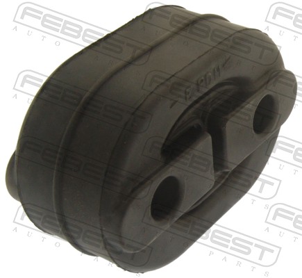 Tampon cauciuc amortizor esapament MITSUBISHI L 300 III caroserie (P0_V, P1_V, P2_V) 2.5 D (P05V, P15V) diesel 75 cai FEBEST MEXB-04