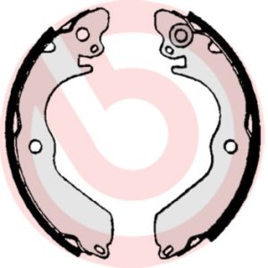 Set saboti frana MITSUBISHI LANCER IV (C6_A, C7_A) 1.8 GLX Diesel (C64A) diesel 60 cai BREMBO S 54 513