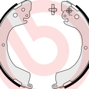 Set saboti frana MITSUBISHI L400 bus (PD_W, PC_W, PA_V, PB_V, PA_W) 2.4 (PA4W) benzina 132 cai BREMBO S 54 514