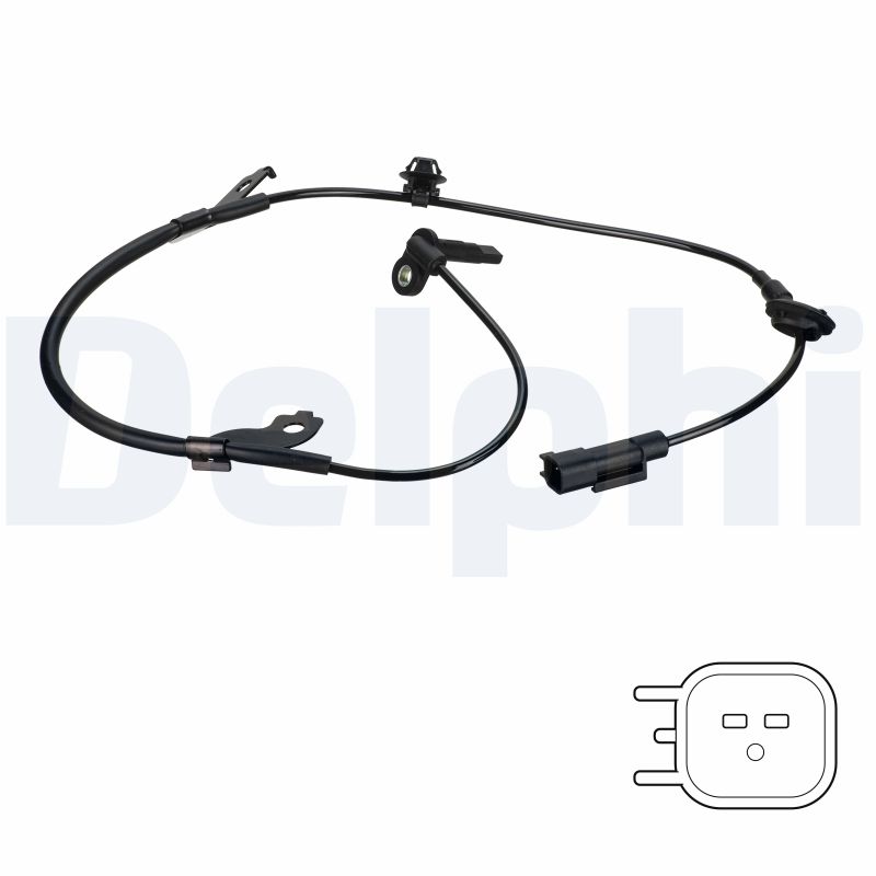 Senzor turatie roata MITSUBISHI LANCER VIII Sportback (CX_A) 1.8 Bifuel (CX3A, CX6A) Benzina/Autogaz (GPL) 143 cai DELPHI SS20437