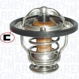 Termostat lichid racire MITSUBISHI LANCER IV hatchback (C6_A, C7_A) 1.6 16V (C76A, C66A) benzina 113 cai MAGNETI MARELLI 352317100810