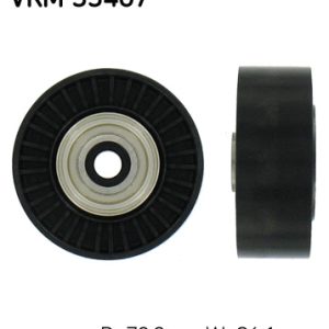 Rola ghidare / conducere curea transmisie MITSUBISHI OUTLANDER II (CW_W) 2.2 DI-D 4WD diesel 177 cai SKF VKM 33407
