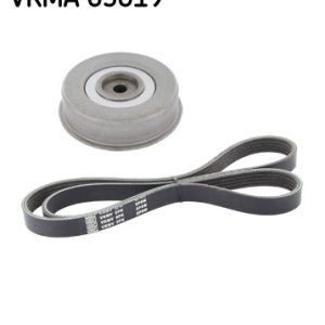 Set curea transmisie cu caneluri MITSUBISHI CARISMA (DA_) 1.8 16V GDI (DA2A) benzina 125 cai SKF VKMA 65019