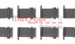 Set accesorii placute frana MITSUBISHI LANCER IV hatchback (C6_A, C7_A) 1.5 12V (C62A) benzina 90 cai METZGER 109-1162