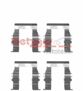 Set accesorii placute frana MITSUBISHI GALANT VII (E5_A, E7_A, E8_A) 2.5 V6-24 4WD (E88A) benzina 170 cai METZGER 109-1194