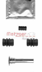 Set bucsi de ghidaj etrier frana MITSUBISHI L200 (K7_T, K6_T, K5_T) 2.5 TD 4WD (K74T) diesel 99 cai METZGER 113-1317X