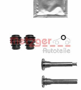 Set bucsi de ghidaj etrier frana MITSUBISHI GALANT VIII (EA_) 2.5 V6 24V (EA5A) benzina 163 cai METZGER 113-1393X