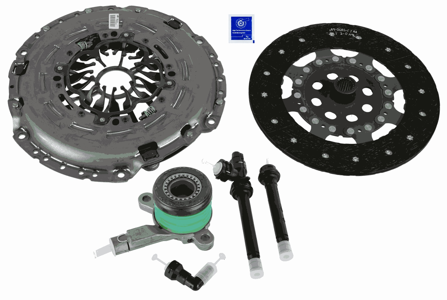 Kit ambreiaj OPEL MOVANO B bus (X62) 2.3 CDTI FWD (JV) diesel 170 cai SACHS 3000 990 329