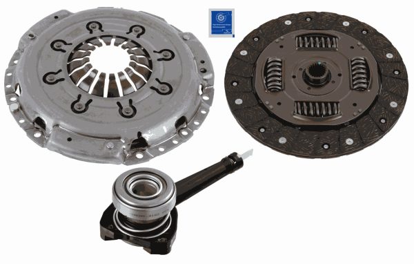 Kit ambreiaj OPEL VIVARO A caroserie (X83) 1.9 DTI (F7) diesel 101 cai SACHS 3000 990 382