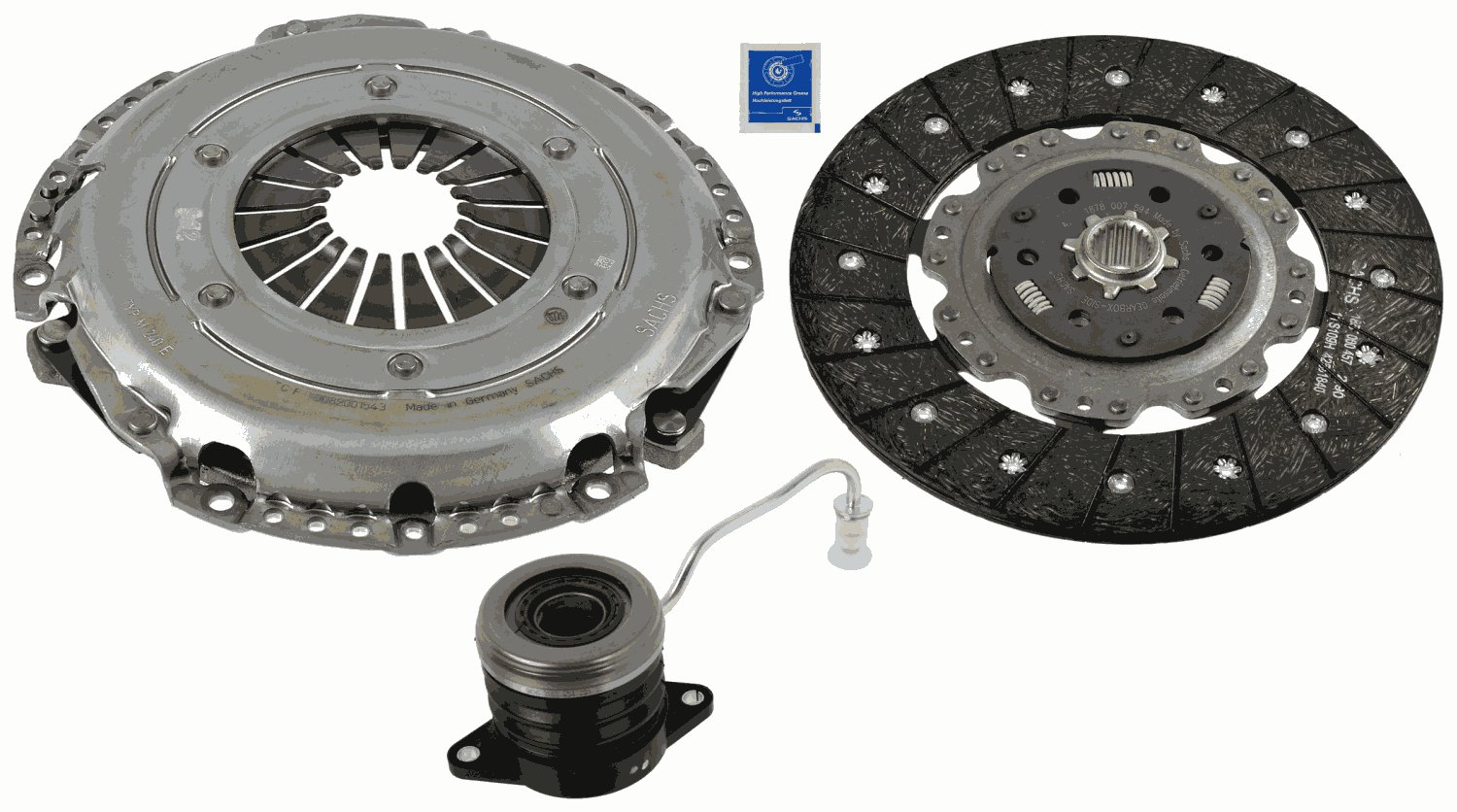 Kit ambreiaj OPEL COMBO Autoutilitara/limuzina spatioasa (X12) 1.6 CDTI (B05) diesel 90 cai SACHS 3000 990 479
