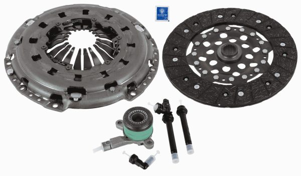 Kit ambreiaj OPEL VIVARO B bus (X82) 1.6 CDTI (06) diesel 95 cai SACHS 3000 990 615