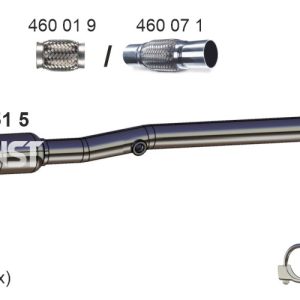 Racord evacuare OPEL COMBO Autoutilitara/limuzina spatioasa 1.4 16V benzina 90 cai ERNST 012515