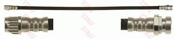 Furtun frana OPEL MOVANO A platou / sasiu (X70) 2.5 CDTI (ED, HD, UD0, UD4) diesel 120 cai TRW PHA538