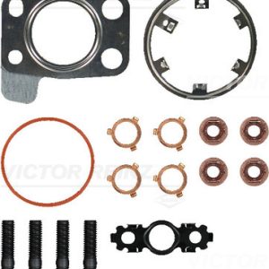 Set montaj turbocompresor OPEL GRANDLAND / GRANDLAND X (A18, P1UO) 1.6 Turbo D (75) diesel 120 cai VICTOR REINZ 04-10383-01