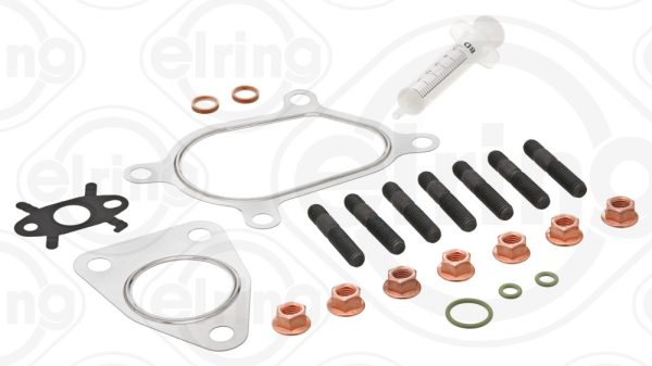 Set montaj turbocompresor OPEL MOVANO A bus (X70) 2.2 DTI (JD) diesel 90 cai ELRING 470.580