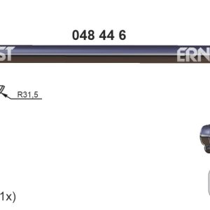 Racord evacuare OPEL VIVARO A bus (X83) 2.5 CDTI (F7, J7, A07) diesel 146 cai ERNST 048446