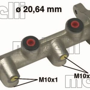 Pompa centrala frana OPEL COMBO Tour 1.7 DI 16V diesel 65 cai METELLI 05-0118