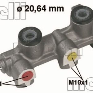 Pompa centrala frana OPEL COMBO Autoutilitara/limuzina spatioasa (71_) 1.4 benzina 60 cai METELLI 05-0190