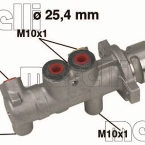 Pompa centrala frana OPEL MOVANO A caroserie (X70) 2.5 DTi (FD) diesel 99 cai METELLI 05-0415