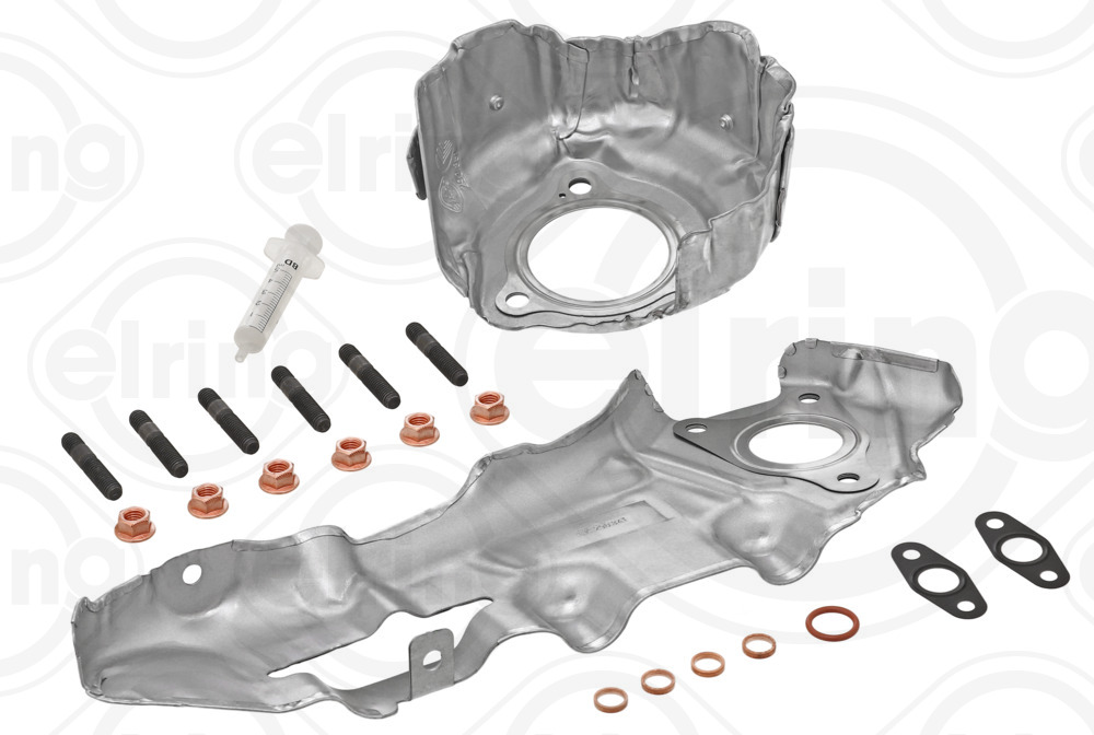 Set montaj turbocompresor OPEL VIVARO B bus (X82) 1.6 CDTI (06) diesel 90 cai ELRING 642.470