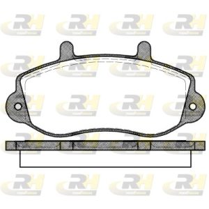 Placute frana OPEL MOVANO A platou / sasiu (X70) 2.5 D (ED, HD, UD0, UD4) diesel 80 cai ROADHOUSE 2677.00
