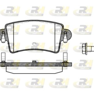 Placute frana OPEL MOVANO A caroserie (X70) 2.8 DTI (FD) diesel 114 cai ROADHOUSE 2833.00