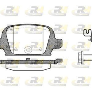 Placute frana OPEL COMBO Tour 1.7 DI 16V diesel 65 cai ROADHOUSE 2835.02