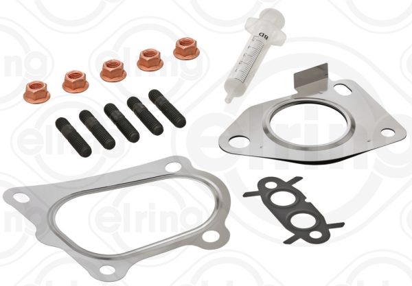 Set montaj turbocompresor OPEL MOVANO B platou / sasiu (X62) 2.3 CDTI RWD (EV, HV, UV) diesel 101 cai ELRING 846.620