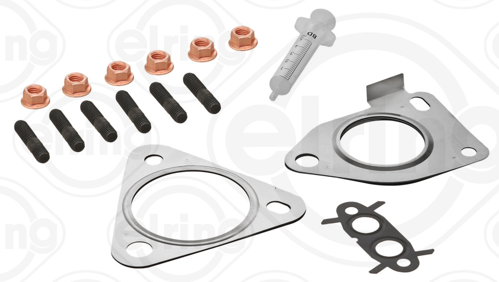 Set montaj turbocompresor OPEL MOVANO B platou / sasiu (X62) 2.3 CDTI FWD (EV, HV, UV) diesel 150 cai ELRING 846.630