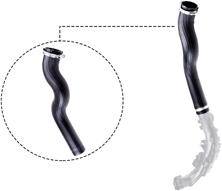 Furtun aer supraalimentare OPEL MOVANO A caroserie (X70) 2.5 CDTI (FD) diesel 101 cai GATES 09-0532