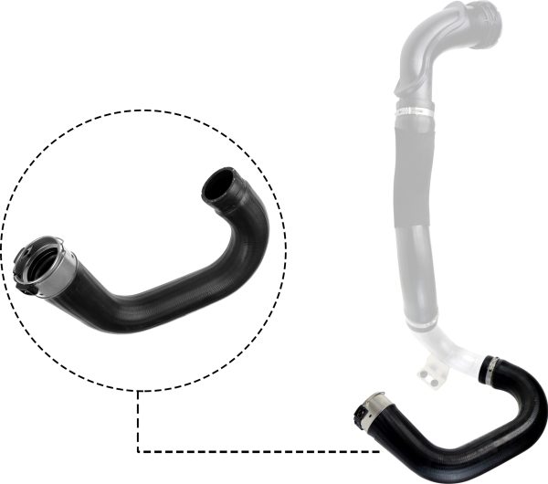 Furtun aer supraalimentare OPEL MOKKA / MOKKA X (J13) 1.6 CDTI 4x4 (_76) diesel 110 cai GATES 09-0700