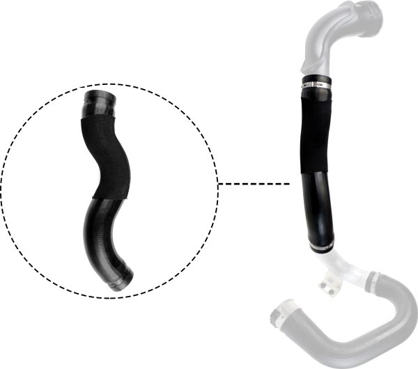 Furtun aer supraalimentare OPEL MOKKA / MOKKA X (J13) 1.6 CDTI 4x4 (_76) diesel 110 cai GATES 09-0701