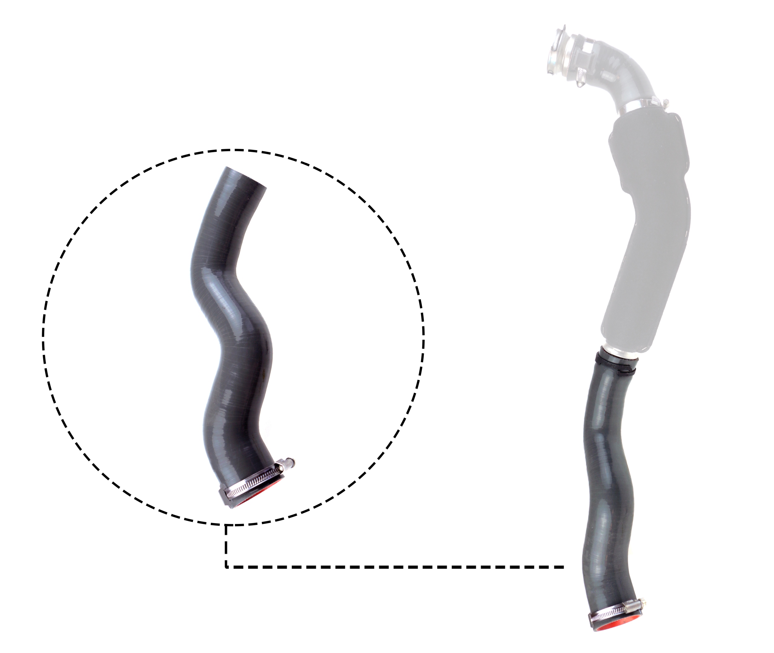 Furtun aer supraalimentare OPEL MOVANO A bus (X70) 2.5 CDTI (JD) diesel 146 cai GATES 09-0950