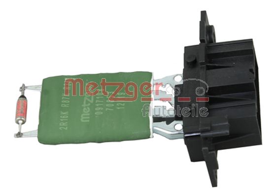 Rezistor ventilator habitaclu OPEL ADAM (M13) 1.4 LPG Benzina/Autogaz (GPL) 87 cai METZGER 0917108