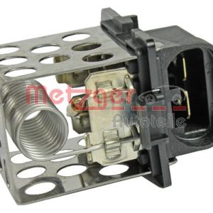 Rezistenta in serie motor electric (ventilator radiator) OPEL VIVARO A platou / sasiu (X83) 2.0 CDTI diesel 114 cai METZGER 0917132