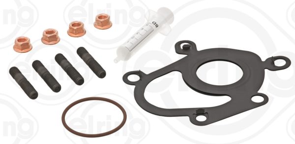 Set montaj turbocompresor OPEL MOVANO B caroserie (X62) 2.3 CDTI RWD (FV) diesel 131 cai ELRING 943.740