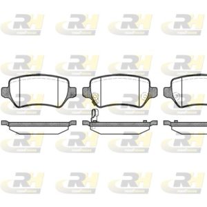 Placute frana OPEL COMBO Autoutilitara/limuzina spatioasa 1.4 16V benzina 90 cai ROADHOUSE 2957.02