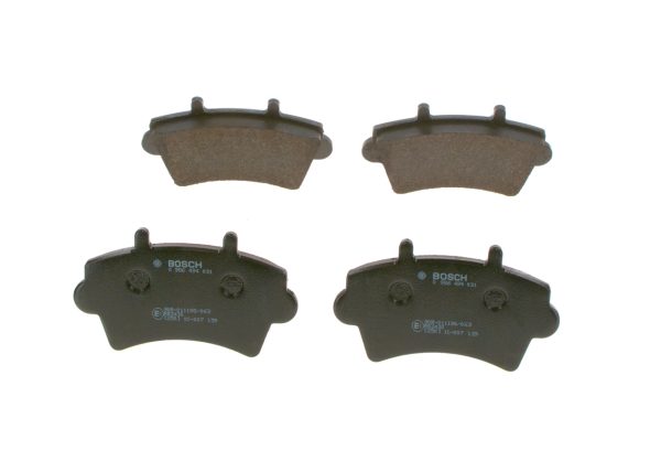 Placute frana OPEL MOVANO A platou / sasiu (X70) 2.8 DTI (ED, HD, UD0, UD4) diesel 114 cai BOSCH 0 986 494 031