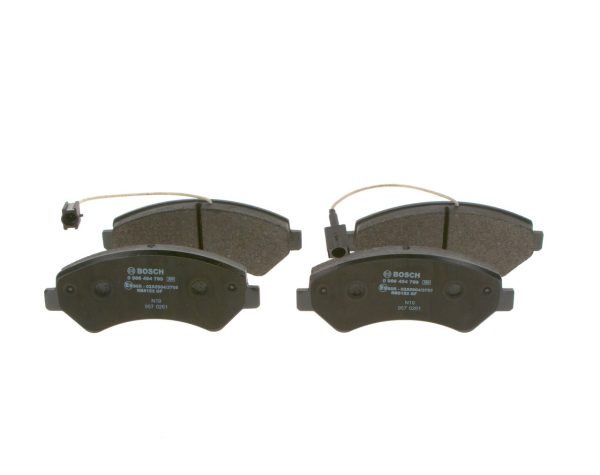 Placute frana OPEL MOVANO C platou / sasiu (U9) 2.2 BlueHDi 140 diesel 140 cai BOSCH 0 986 494 799