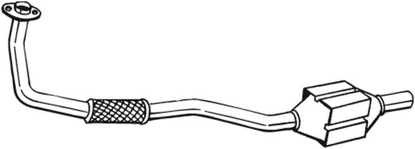 Catalizator OPEL COMBO Autoutilitara/limuzina spatioasa (71_) 1.7 D diesel 60 cai BOSAL 099-645