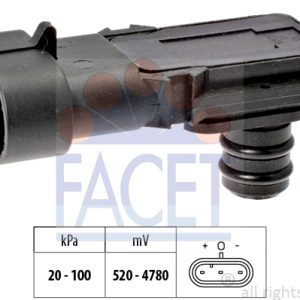 Senzor presiune aer OPEL VIVARO A platou / sasiu (X83) 2.0 16V benzina 120 cai FACET 10.3023