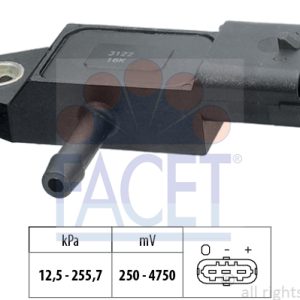 Senzor presiune aer OPEL VIVARO A platou / sasiu (X83) 1.9 DTI diesel 101 cai FACET 10.3122