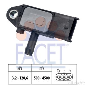 Senzor presiune gaze evacuare OPEL MOKKA / MOKKA X (J13) 1.7 CDTI (_76) diesel 131 cai FACET 10.3273