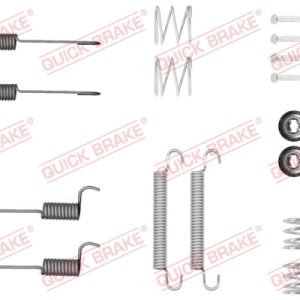 Set accesorii saboti frana parcare OPEL GRANDLAND / GRANDLAND X (A18, P1UO) 1.5 Turbo D (75) diesel 131 cai QUICK BRAKE 105-0046