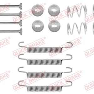 Set accesorii saboti frana parcare OPEL COMBO Autoutilitara/limuzina spatioasa 1.3 CDTI 16V diesel 69 cai QUICK BRAKE 105-0711